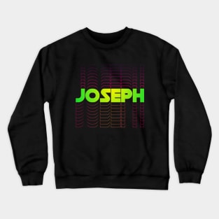 Joseph gift idea for boys men first given name Joseph Crewneck Sweatshirt